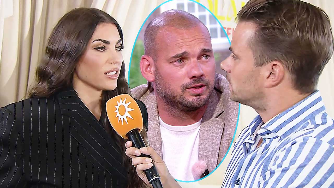 Yolanthe Cabau, Aran Bade en Wesley Sneijder