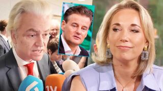 Geert Wilders, Wilfred Genee en Ingrid Coenradie