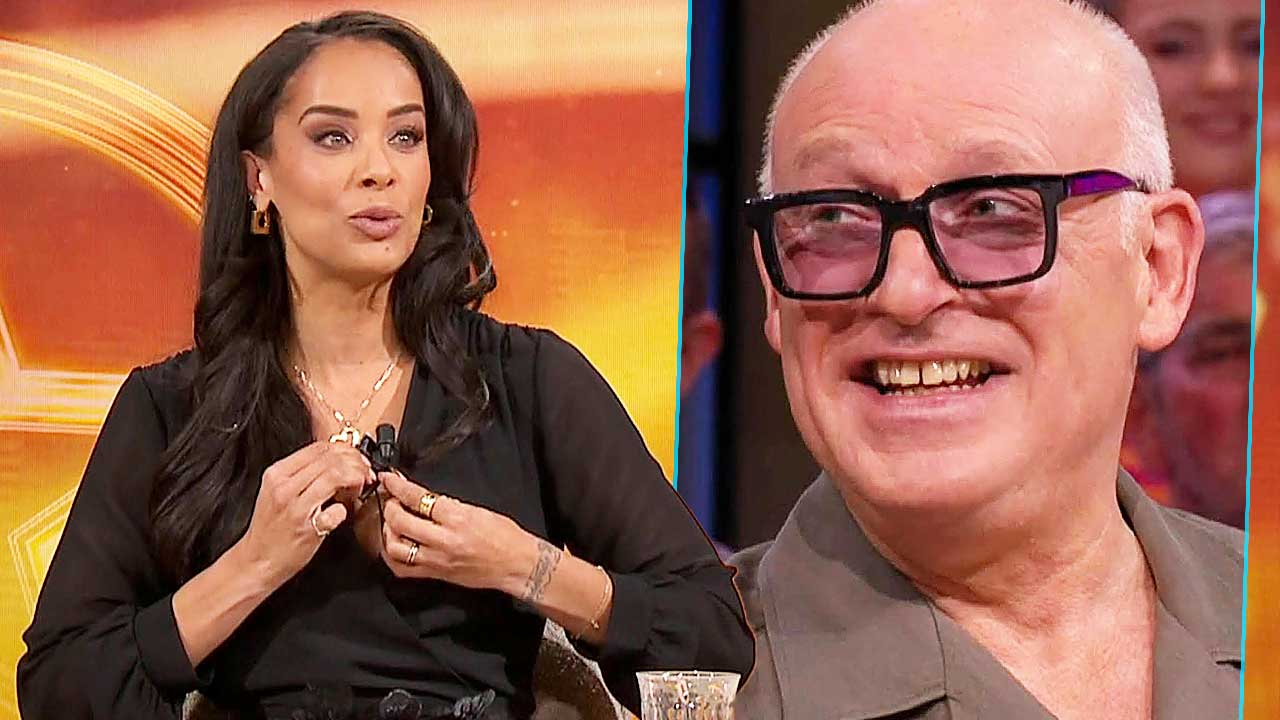 Dyantha Brooks en René van der Gijp