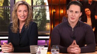 Astrid Holleeder en Davey uit First Dates