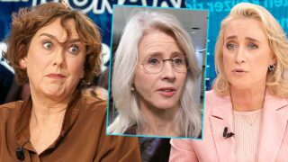 Giselle van Cann, Mona Keijzer en Eva Jinek