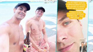 Rob Jetten en Nicolas Keenan