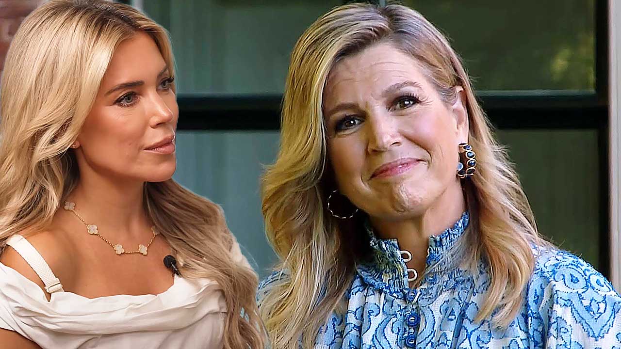 Sylvie Meis en koningin Máxima