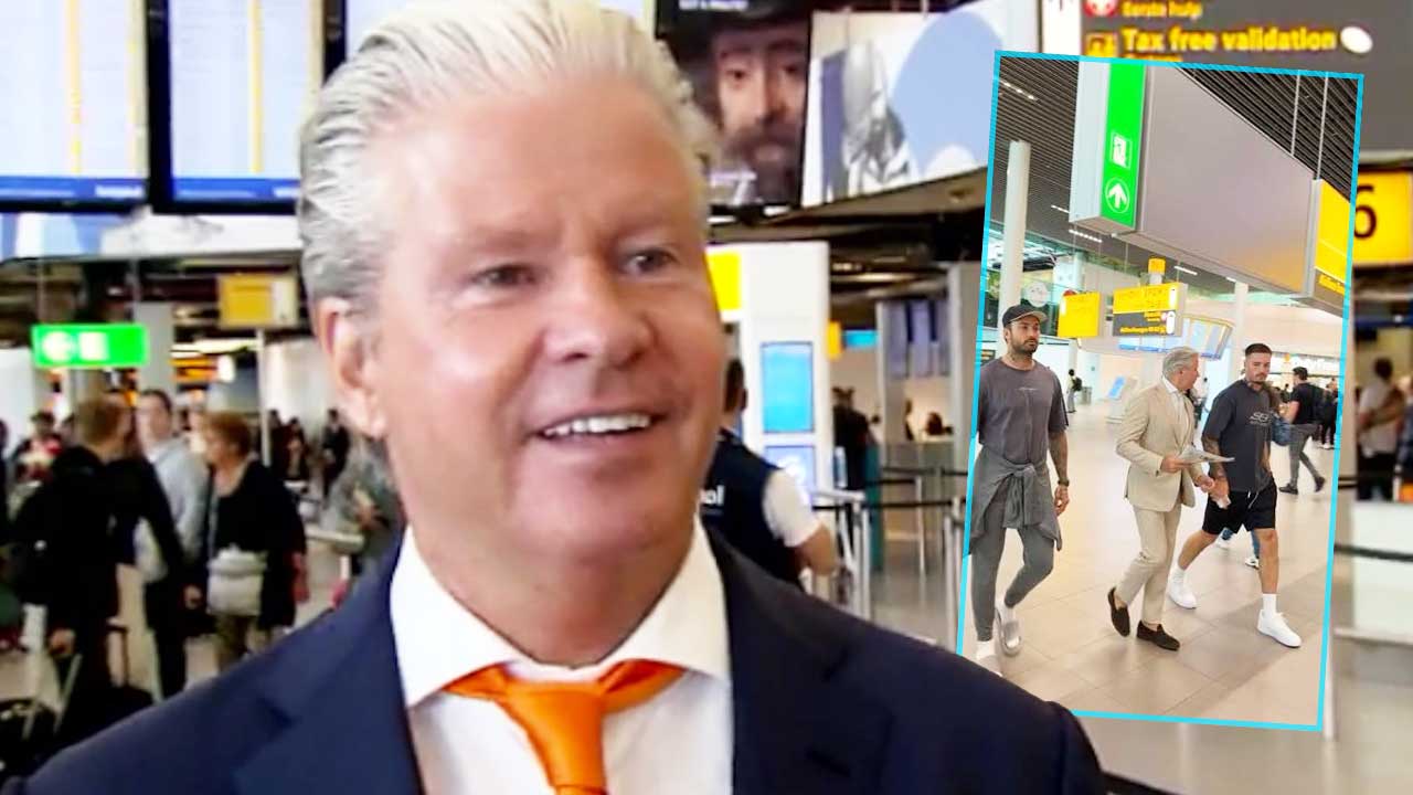 Dries Roelvink baalt, wil helemaal niet in driedelig pak op Schiphol